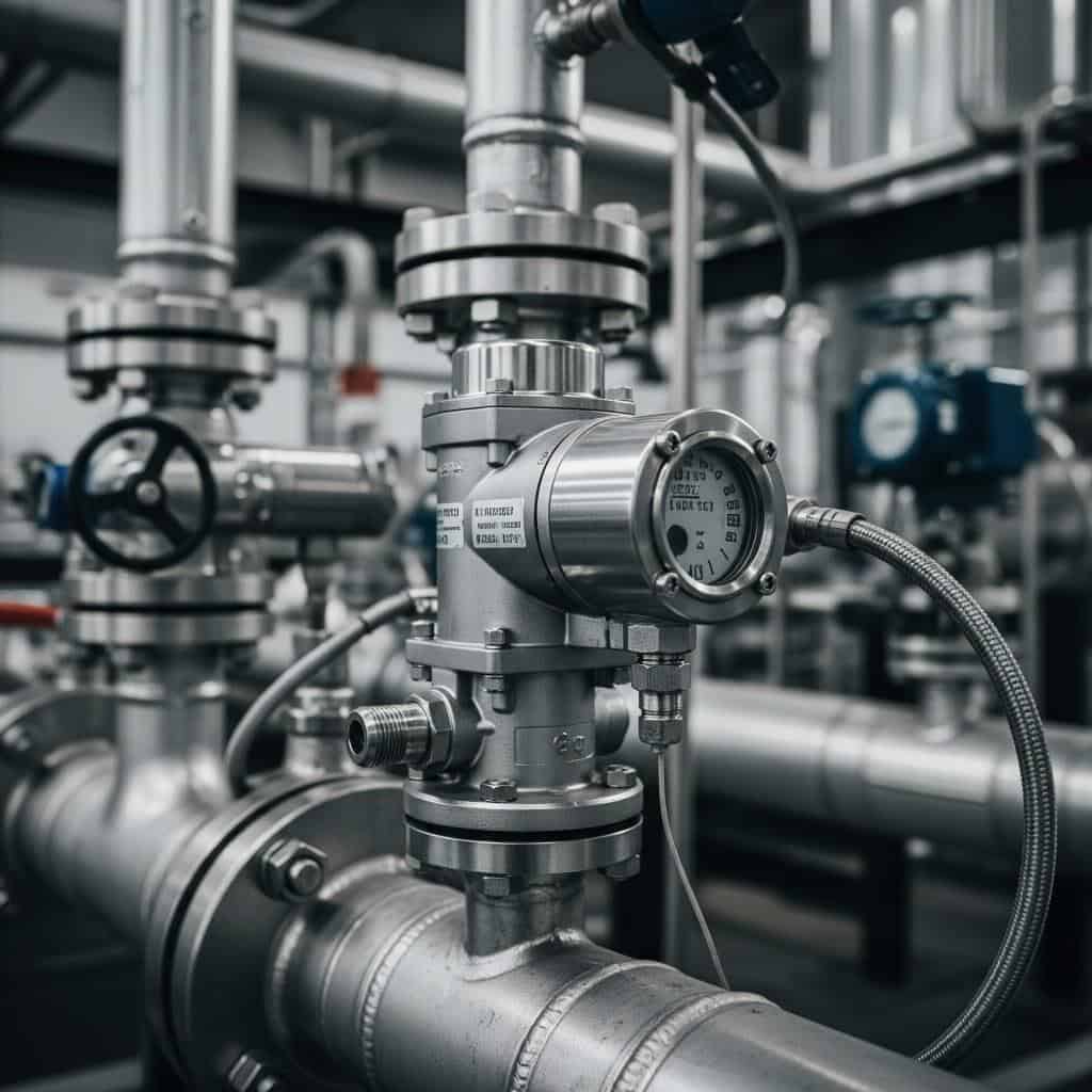 Industrial pressure transmitters and valves - QualiMet calibration services Morocco