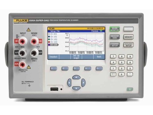 Scanner de température Fluke 1586A Super-DAQ - Mapping thermique QualiMet Maroc