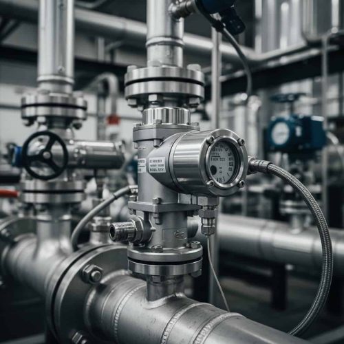 Industrial pressure transmitters and valves - QualiMet calibration services Morocco
