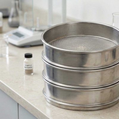 Tamis de contrôle en tissus métalliques empilés - Étalonnage NF ISO 3310 QualiMet Maroc